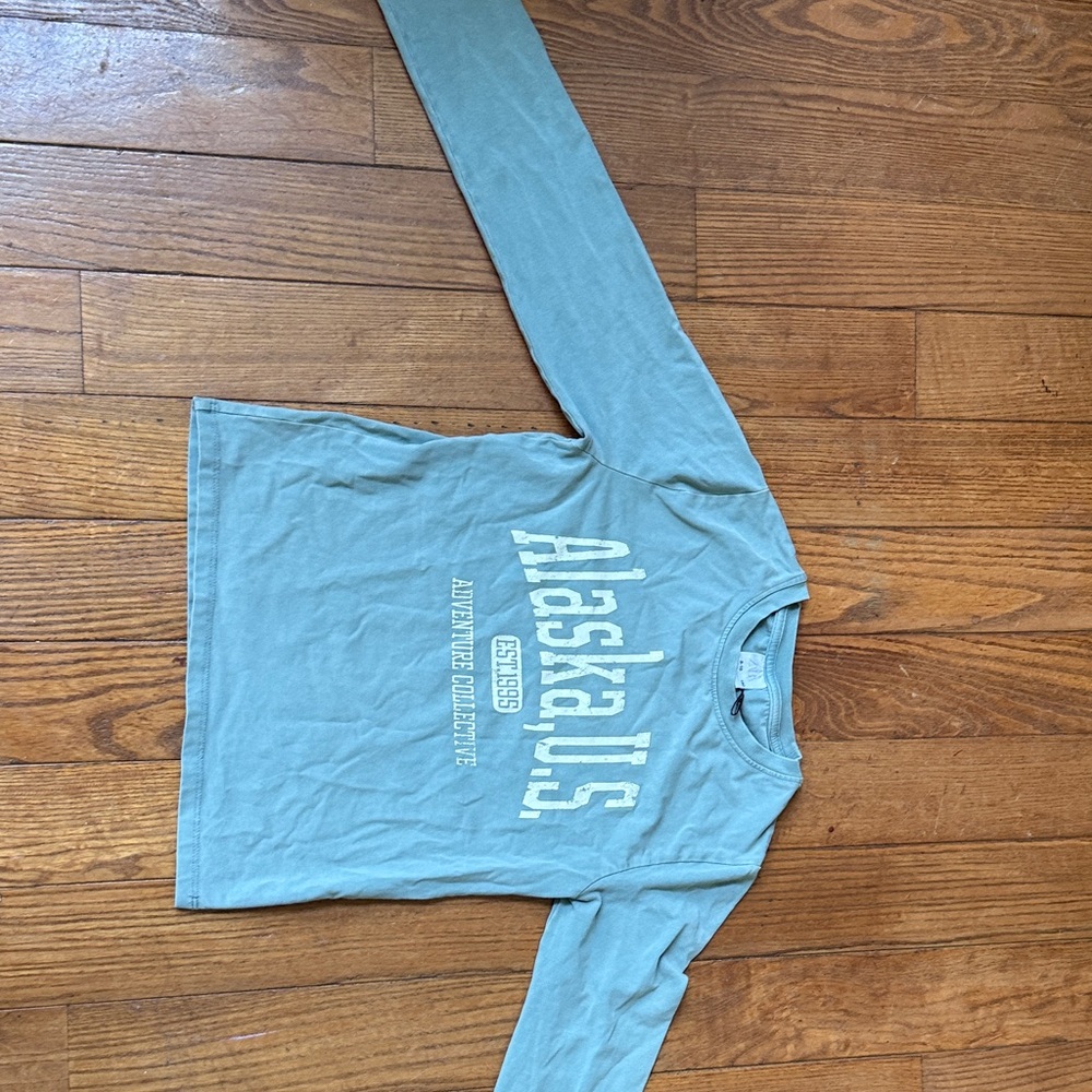 Zara Kids Long Sleeve Tee - Light Green